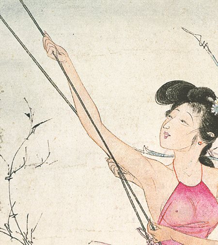 齐河-胡也佛的仕女画和最知名的金瓶梅秘戏图